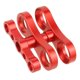 thumbnail image 1 of Abrazadera De Bola Estándar De Aluminio 1 "para El Sistema De Brazo De Luz De Buceo Bajo El Agua Roja, 1 of 5
