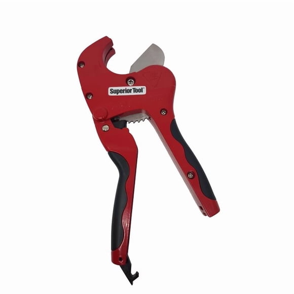 Cortador de tubos con trinquete Superior Tool 37118, 42 mm, PVC