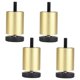 thumbnail image 2 of 4 Uds Patas De Muebles De Aleación De Aluminio Sofá Sofá Mesa Armario Soporte De TV Patas Doradas 8 Cm, 2 of 5