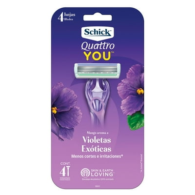 Máquina Depilatoria Quattro You 1 Un Schick