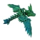 thumbnail image 1 of Figura De Acción De Ala De Articulaciones Flexibles De Dragón Impresa En 3D Para Decoración Del Hogar Del Dormitorio Verde, 1 of 3
