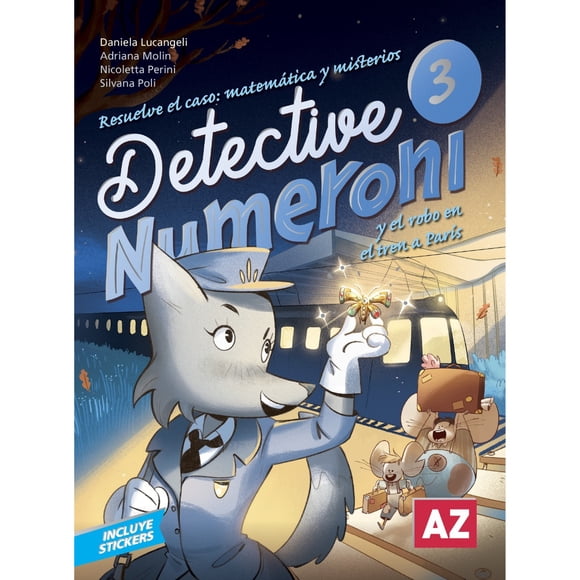 Libro detective numeroni y el robo en el tren a parís - 3