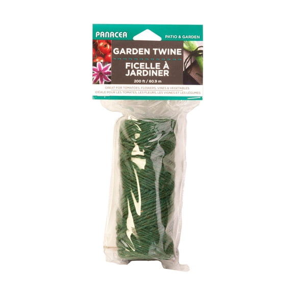 Tela Garden Twine Panacea, color verde, 0,2 mm x 60 m