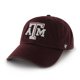 thumbnail image 1 of Gorra 47 Brand NCAA Texas A&M Aggies Clean Up, color granate oscuro, 1 of 1