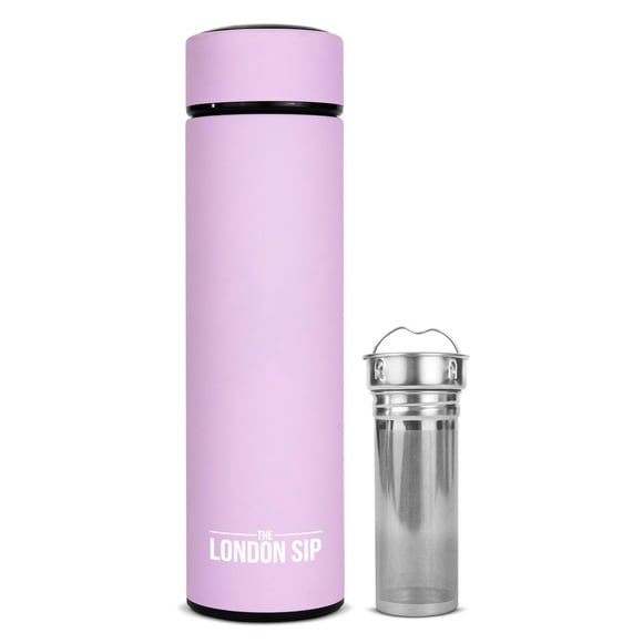 Taza y vaso de viaje con infusión de frutas de acero inoxidable