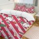 thumbnail image 3 of Merry Christmas Hello Kitty Gift Comforter Twin SizeComforter Set for Kids Girls3Pcs Bedding Set Printed Comforter with 2 PillowcasesDown AlternativeSoft and Lightweight Bed Sheets, 3 of 5