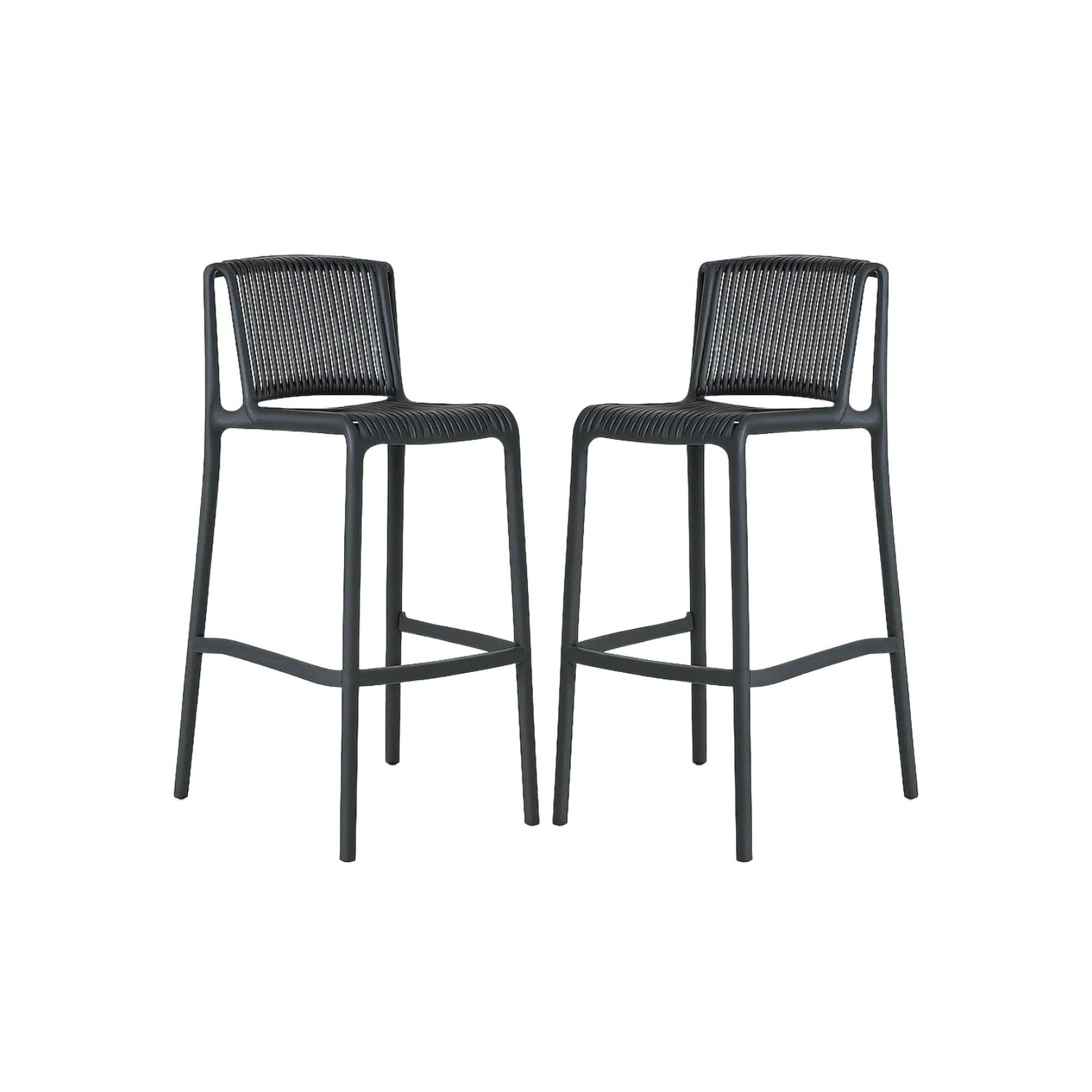 Habita2 Chile - Pack 2 Sillas De Bar Alta Budapest