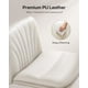 thumbnail image 4 of Silla De Oficina Sin Brazos De Cuero Pu Giratoria, 4 of 6