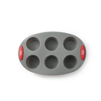 Jata - Moldes De Cocina Silicona Platino Para Muffins, Magdalenas