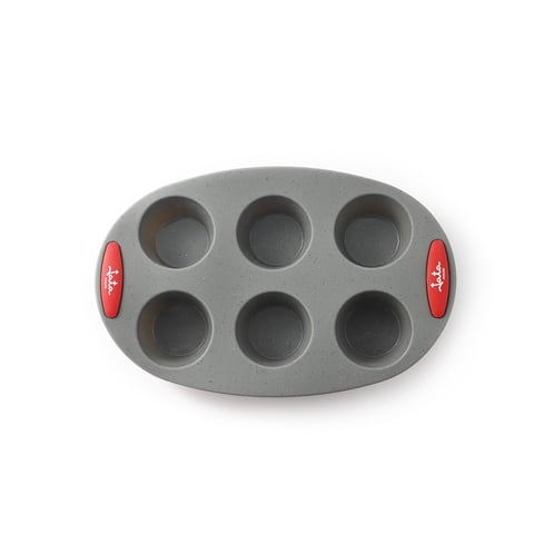 Jata - Moldes De Cocina Silicona Platino Para Muffins, Magdalenas