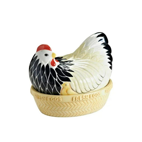 Nido Gallina 12 Huevos Cerámica