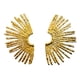 thumbnail image 1 of Aros Fiesta Pegados Rayos De Sol, Acero Inoxidable bañado en Oro 18k, 1 of 5