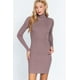 thumbnail image 1 of Vestido Corto Sewater Con Cuello Alto, 1 of 5