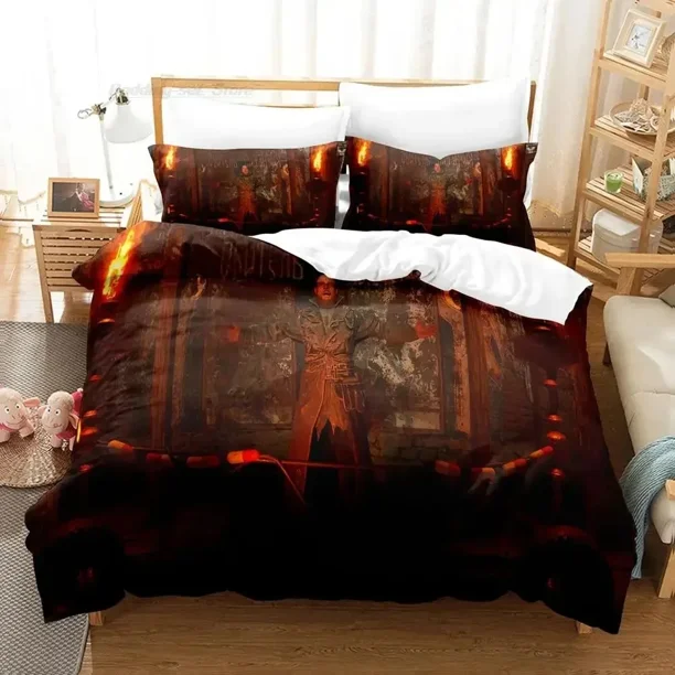 x1039 Bed SheetsMetro exodus Bedding Set Twin Full Size Bed Set Aldult Boy Bedroom Duvetcover Sets aliexpress uk 3-Piece Bedding Set (1 Duvet Cover + 2 Pillow Shams) nj1039