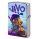 thumbnail image 1 of Vivo-theme Copper Metal Lighter Shell, Premium Replacement Refillable Lighter Case with Durable Metal Construction, Compatible with Zippo and Most Standard Lighter Models, 1 of 6