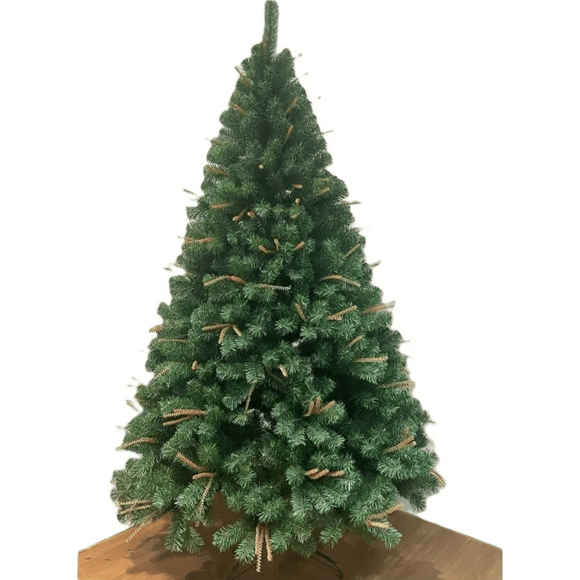 Geneerico - Arbol De Navidad Decorativo Con Ramas De Dos Tonos 210cm.