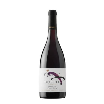 Vino Tinto Duette Pinot Noir 13,5° Botella 750 Cc Indómita