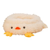 Ioensy - Cojín Cálido Para Perros Y Mascotas, Cabaña Redonda Para Dormir Para Perros Pequeños Y Medianos