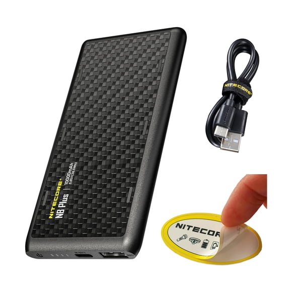 Batería Externa Nb Plus De 10 000 Mah Usb c a 5 V 3 A Qc Pd
