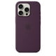 thumbnail image 3 of Funda de silicona para Apple iPhone 16 Pro con MagSafe Plum, 3 of 3