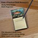 thumbnail image 2 of Dispensador recargable con soporte para notas adhesivas Brook Trout, 2 of 7