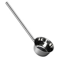 Bothyi - Cucharón De Agua Con Mango Largo Para Jardín, Regadera Para Cocinar, Remover Y Bañarse, 12 Cm