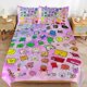 thumbnail image 1 of Game BFDI Battle For Dream Island Bedding Set Duvet Cover Comfortable and Lightweight Cartoon Bedding 3 Piece Bed Set, 1 of 5