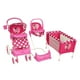 thumbnail image 1 of Juguete para Muñeca Coche, Cuna y Silla de Comer Minnie, 1 of 4