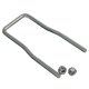 thumbnail image 1 of Soporte de neumáticos de repuesto CE Smith U-Bolt cincado para barco 8-3/4, 1 of 8