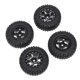 thumbnail image 2 of 4pcs 1/24 RC Crawler Wheels Neumáticos Aptos Para Axial SCX24 00002 00001 Negro B, 2 of 5