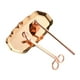 thumbnail image 2 of Juego De Accesorios Para Velas, 3 Uds., Apagavelas, Bandeja Recortadora De Mechas, Oro Rosa, 2 of 3