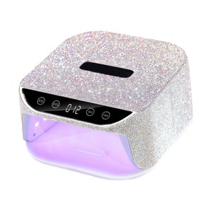 Ioensy - Lámpara Led Para Uñas, Pantalla Led, Lámpara De Curado De Uñas De Gran Espacio Para Salón, Hogar, Bricolaje