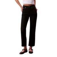 Vaqueros Calvin Klein High Rise Straight Fit Para Mujer