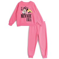 Conjunto De Sudadera Y Pantalones De Forro Polar De Minnie Mouse De Disney