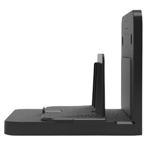 Bothyi - Ángulo Ajustable Caja Superior Montada En La Pared Soporte Módems Soporte Universal Negro