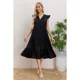 thumbnail image 1 of Vestido Largo Algodon Primavera Mujer Cuello Mao Manga corta 3322, 1 of 3