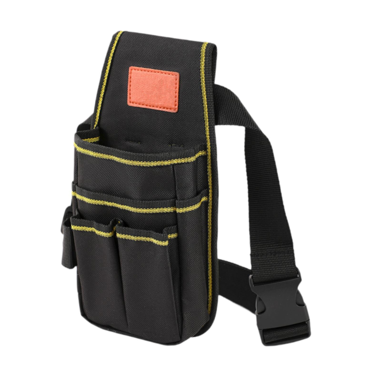 Magideal - Bolsa De Herramientas De Cintura, Cinturón De Herramientas Con Múltiples Bolsillos, Organizador De Herramientas Para Carpintería Familiar, Herramienta