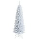 thumbnail image 1 of Lápiz Goplus con forma de árbol de Navidad, artificial delgado, 5 pies, blanco, 1 of 3