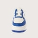 thumbnail image 3 of Zapatilla Plataforma Blanco/Azul Vía Franca, 3 of 5