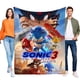 thumbnail image 1 of Sonic - Sonic anti-pilling, suave, ligera, esponjosa y acogedora de lujo para hogar y cocina – Perfecta para niños y adultos,120X150cm, 1 of 6