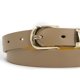thumbnail image 4 of Cinturón mujer pasador metálico angosto casual beige Talla Única, 4 of 4