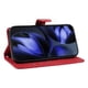 thumbnail image 5 of Funda tipo cartera con tapa para Google Pixel 10 Pro 5G con tarjetero, soporte y cubierta magnética Rojo, 5 of 5