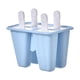 thumbnail image 2 of Molde De Silicona Para Hacer Paletas De Hielo Molde Para Paletas De Helado Moldes Congelados 4 Celdas Azul, 2 of 3