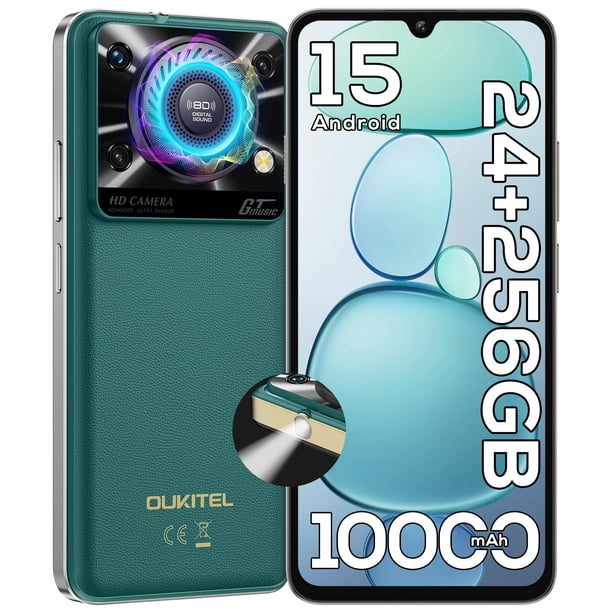 Smartphone OUKITEL C60 PRO 24 GB 256 GB 10000 mAh Android 15 | Lider