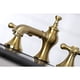 thumbnail image 3 of Grifo de baño Kingston Brass Vintage de latón cepillado generalizado, 3 of 7