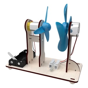 Magideal - Kits De Experimentos Científicos, Modelo De Generador De Energía Eléctrica, Generador De Viento Diy, Juguete Para Adolescentes, Regalos De Cumpleaños