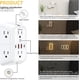 thumbnail image 3 of Extensor de Enchufes JcBlaon 6 Tomas 4 Puertos USB Luz Nocturna, 3 of 7