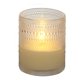 thumbnail image 1 of Fanal vidrio con vela LED blanco, 1 of 3