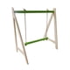 thumbnail image 3 of Hamaca Para Loros Y Pájaros, Soporte Para Percha, Juguete Para Cacatúa, Agapornis, Pájaros Pequeños, Color Verde, 3 of 3