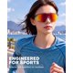 thumbnail image 3 of Gafas de sol polarizadas AGEYOU para deporte, hombre y mujer, 3 of 6